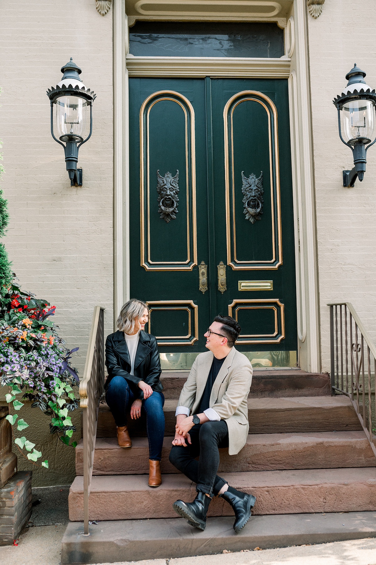 The architectural charm of Lancaster City serves as an enchanting backdrop for Ville & Rue's branding photography campaign. It encapsulates the brand's connection to its local roots, adding a unique touch to the images.