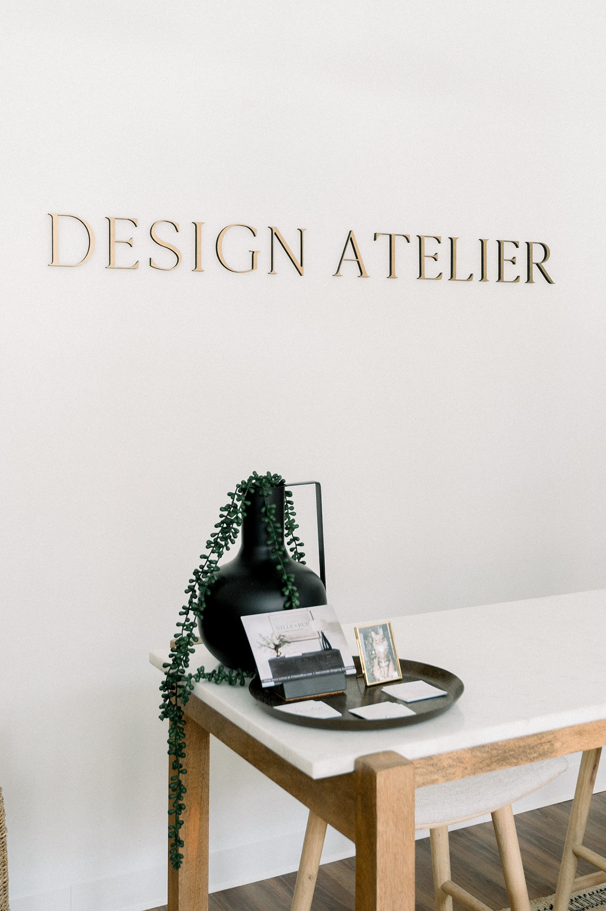 Ville & Rue's spacious atelier showcasing brand aesthetics for the campaign production shoot.